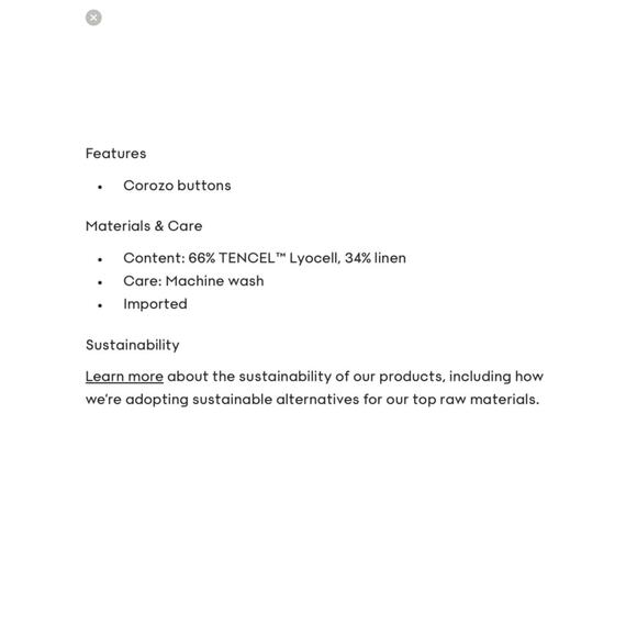 Wilfred Top Women Purple Medium Proposal NWOT - Picture 6 of 6